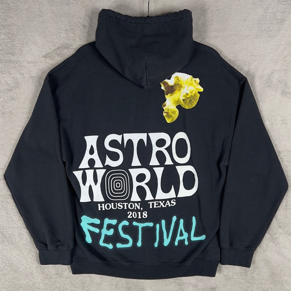 Travis Scott Astroworld Festival 2018 Wish You Were Here Men's Large Cactus Jack